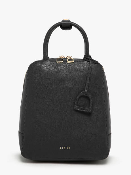 Sac à Dos Tradition Cuir Etrier Noir tradition ETRAB37S