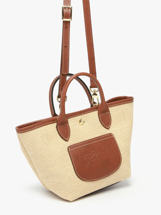 Longchamp New le panier pliage Sacs porté travers Marron