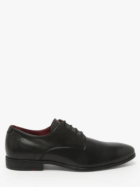 Chaussures De Ville Memory En Cuir Fluchos Noir men F0842