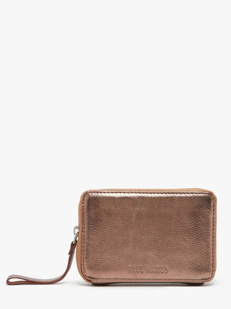 Leather Alice Wallet Paul marius Brown vintage ALICE