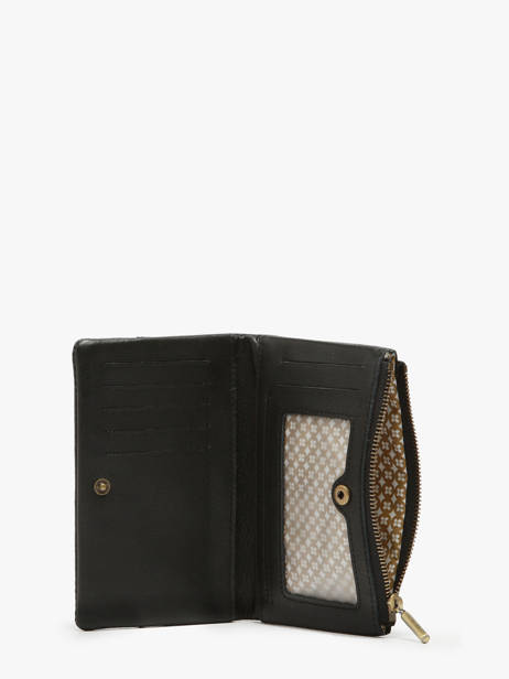 Wallet Vintage Leather Mila louise Black vintage 3760CX other view 1