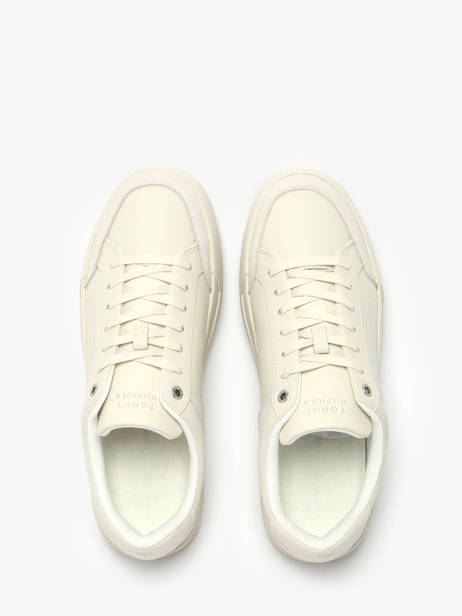 Sneakers En Cuir Tommy hilfiger Beige men 5410AF3 vue secondaire 3