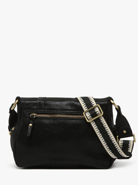Sac Bandoulière Vintage Cuir Mila louise Noir vintage 30172X vue secondaire 4