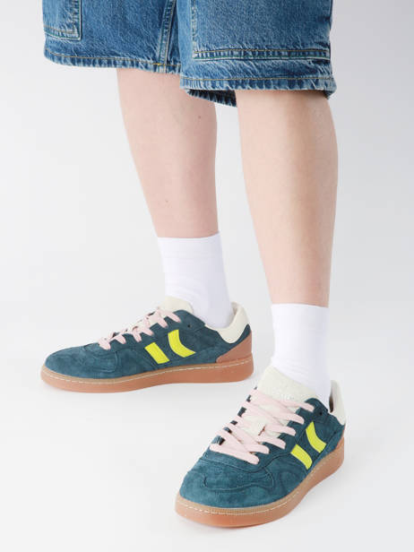 Sneakers En Cuir Coolway Bleu men 86036020 vue secondaire 1