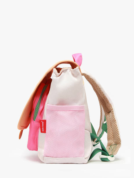 Cartable 1 Compartiment Hello hossy Beige cool kids 7 vue secondaire 2