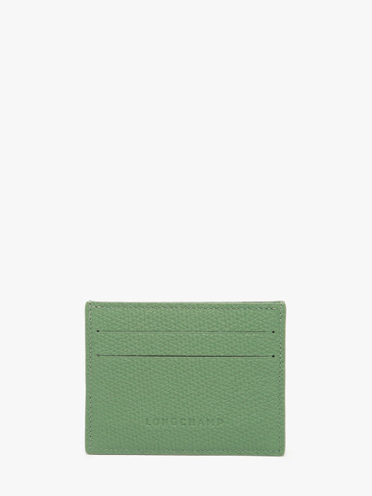 Longchamp Le roseau Bill case / card case Green
