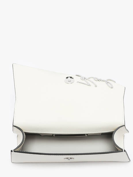 Shoulder Bag K Signature Leather Karl lagerfeld White k signature A1W30458 other view 3