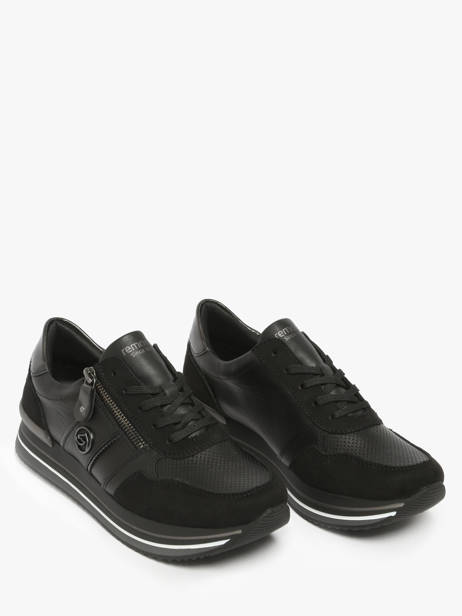 Sneakers En Cuir Remonte Noir accessoires 4 vue secondaire 1