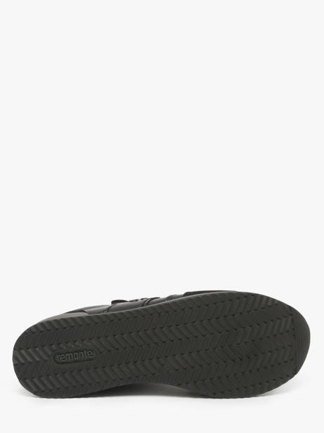 Sneakers En Cuir Remonte Noir accessoires 4 vue secondaire 4