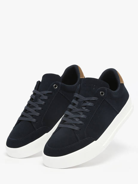 Sneakers En Cuir Tommy hilfiger Bleu men 5517DW5 vue secondaire 3