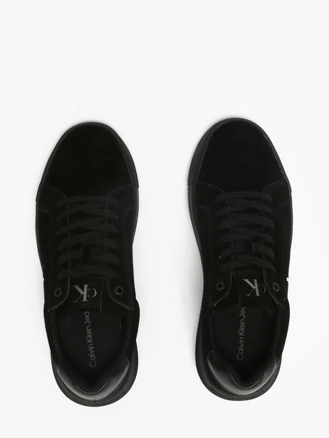 Sneakers En Cuir Calvin klein jeans Noir men YM01299 vue secondaire 4