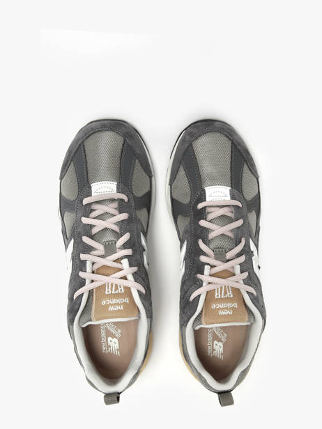 Sneakers 878 En Cuir New balance Gris boy CM878MG1 vue secondaire 3