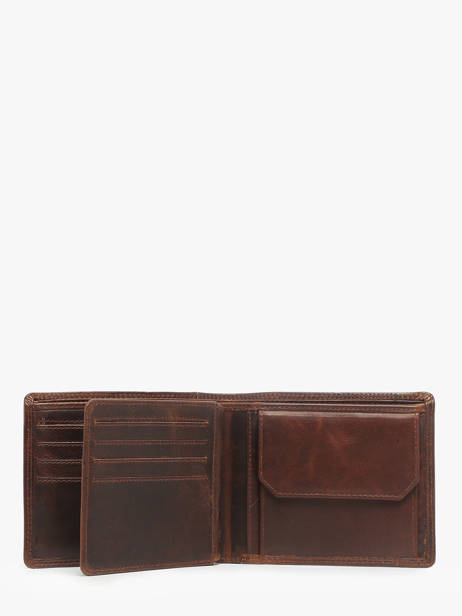 Wallet With Card Holder Leather Maverick Brown the original MAVTO005 other view 2