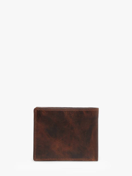Wallet With Card Holder Leather Maverick Brown the original MAVTO005 other view 3