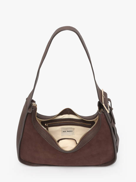 Shoulder Bag La Suite Leather Paul marius Brown la suite VICTOSUI other view 3