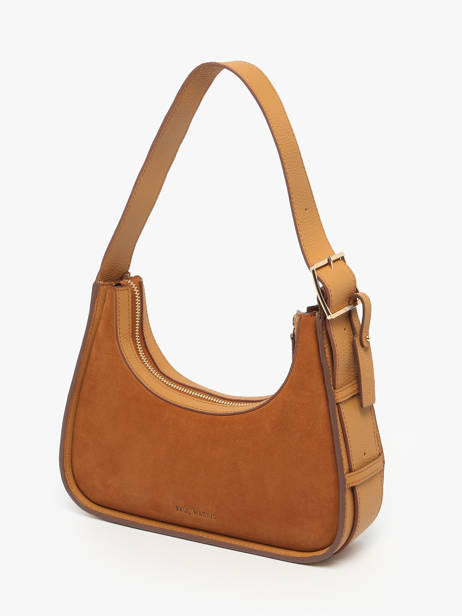 Sac Porté épaule La Suite Cuir Paul marius Orange la suite VICTXSUI vue secondaire 2