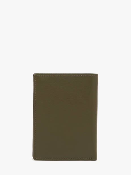 Portefeuille Cuir Yves renard Vert smooth 15419 vue secondaire 3