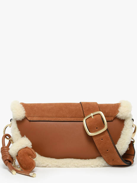 Sac Bandoulière Alpin Cuir Etrier Marron alpin EALP050S vue secondaire 4