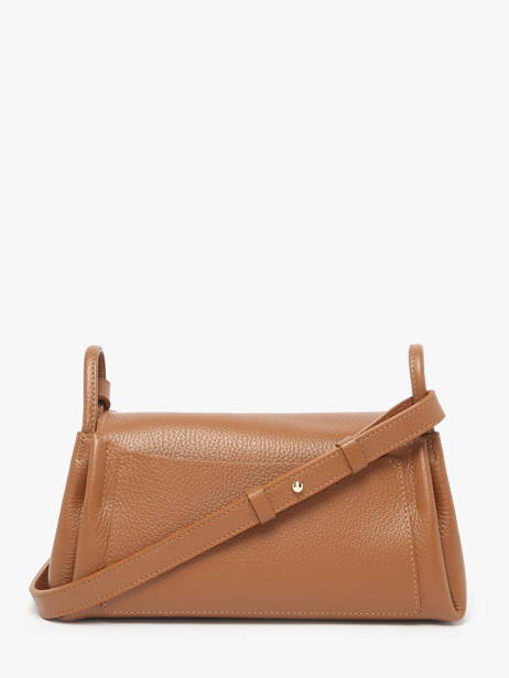 Sac Bandoulière Accordeon Double Cuir Lancaster Marron accordeon double 88 vue secondaire 4