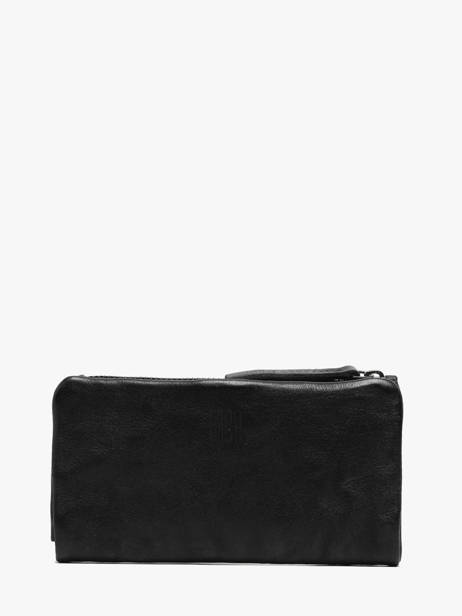 Portefeuille Cuir Biba Noir heritage DON4L vue secondaire 2