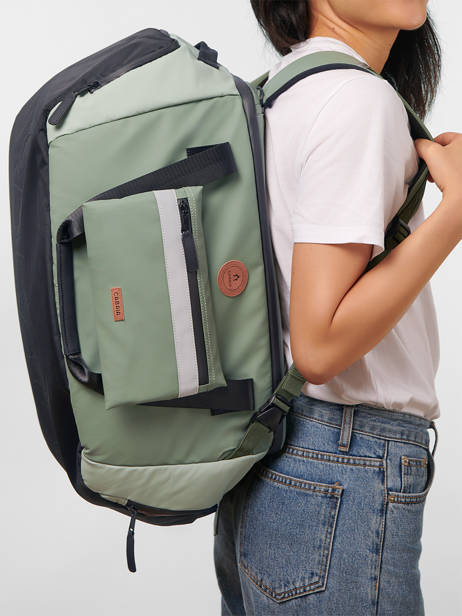 Cabin Duffle Bag Backpack Travel Cabaia Green travel EXP other view 1