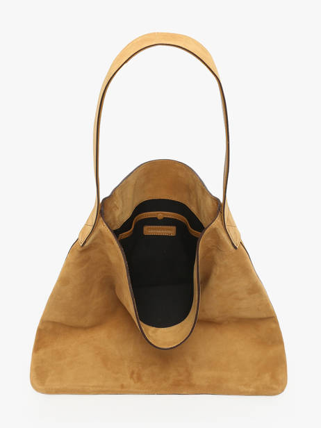 Sac Porté épaule Folk Lady Cuir Gerard darel Jaune folk lady DCS72407 vue secondaire 3