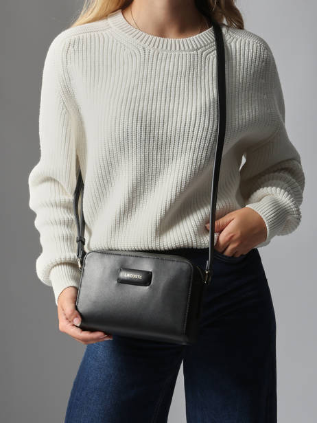 Shoulder Bag City Lacoste Black city NF5151AU other view 1