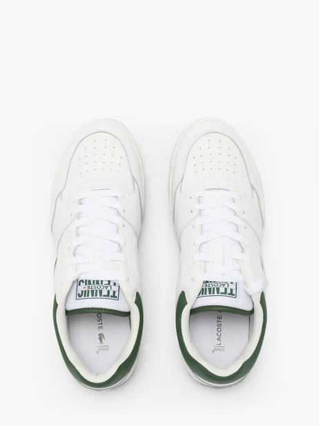 Sneakers En Cuir Lacoste Blanc men 9SMA0052 vue secondaire 3