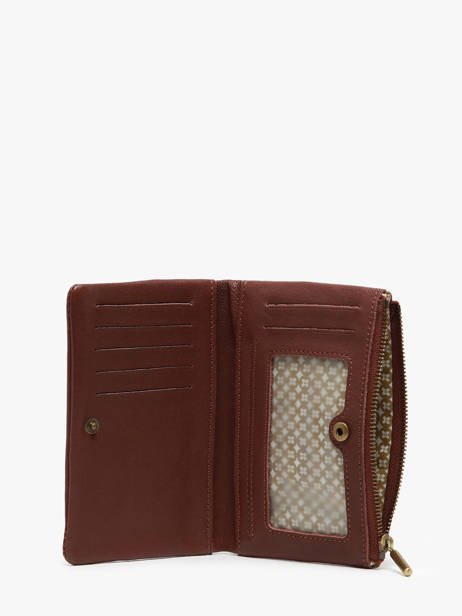 Portefeuille Cuir Mila louise Beige vintage 3760C vue secondaire 1