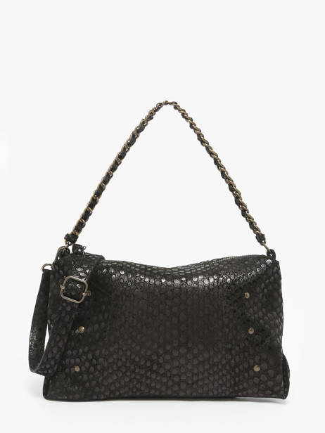 Shoulder Bag Joanna Leather Pieces Black joanna 17160097
