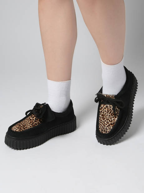 Chaussures Derbies Torhill Bee En Cuir Clarks Noir women 26181189 vue secondaire 1