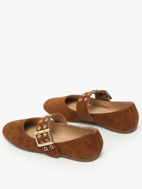 Ballerines Avec Brides En Cuir Steve madden Marron women 11004770 vue secondaire 2