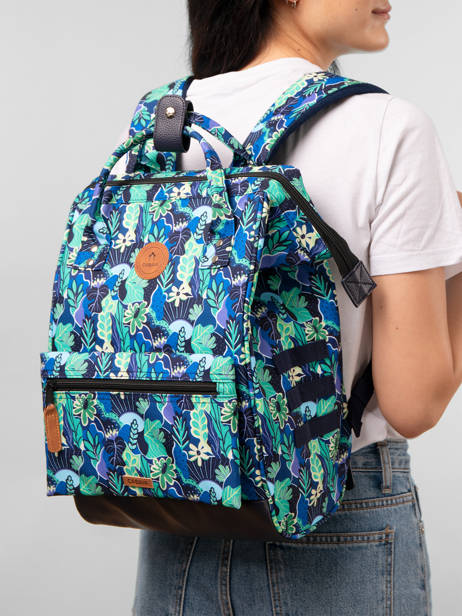 Medium Adventurer Backpack Manaus Cabaia Blue anniversaire 10ans - BAGM-10A other view 2