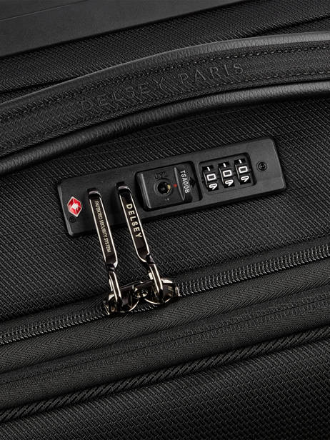 Valise Cabine Extensible Delsey Noir montmartre 3.0 803 vue secondaire 1