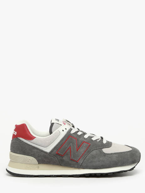 Sneakers 574 En Cuir New balance Gris boy U574QGY