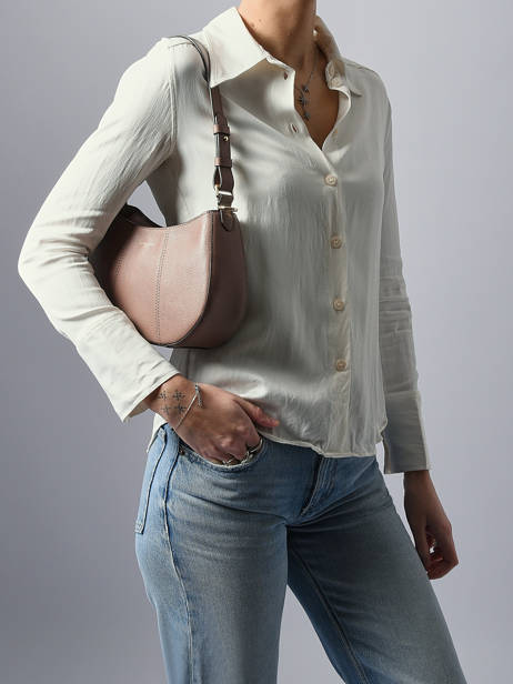 Shoulder Bag Juliette Leather Le tanneur Pink juliette TJET1050 other view 1