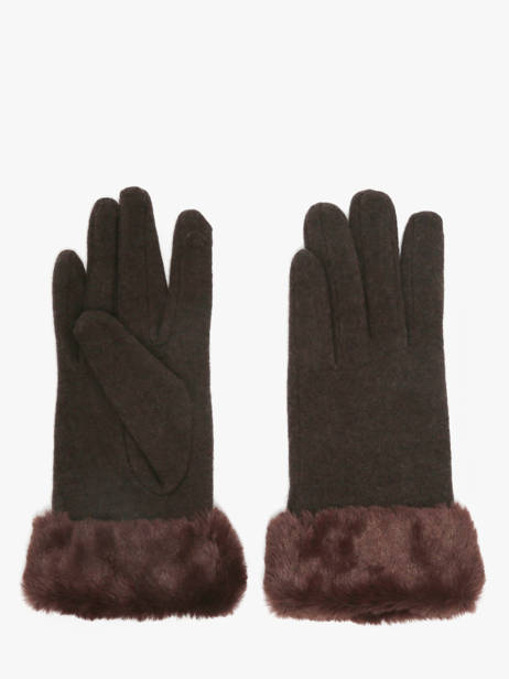 Gants Isotoner Marron women gloves 85358