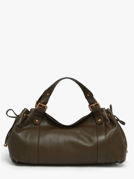 Sac Porté épaule Icone Cuir Gerard darel Vert icone DCS01410