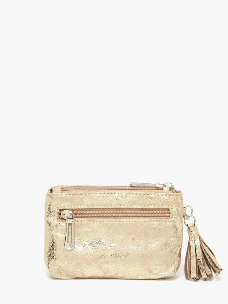 Porte-monnaie Miniprix Or perle F5016 vue secondaire 2