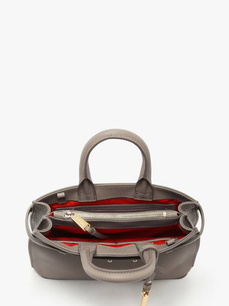 Sac Bandoulière Faubourg Cuir Lancel Gris faubourg A13527 vue secondaire 3