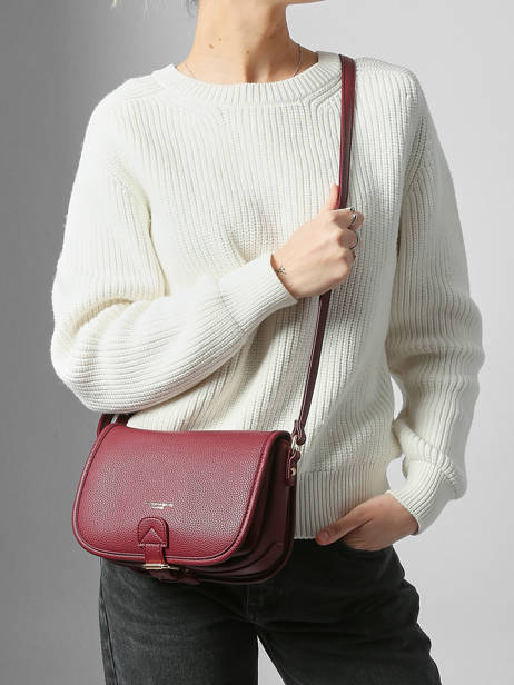 Shoulder Bag Grained Miniprix Red grained F7532 other view 1