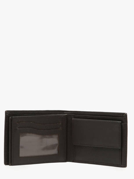 Wallet Caviar Leather Crinkles Brown caviar 14086 other view 3