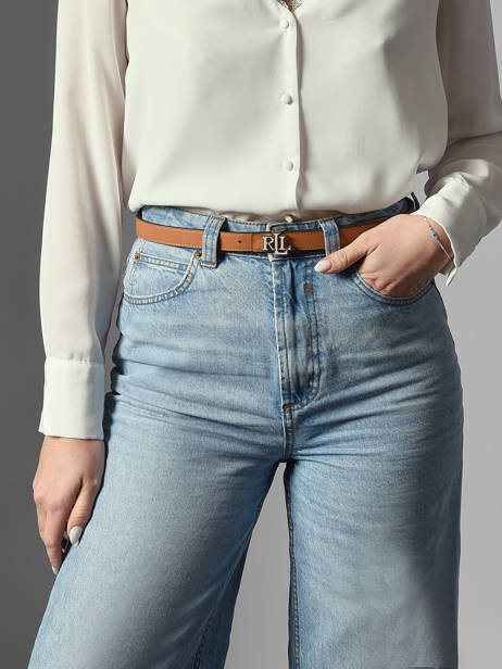 Belt Elmswood Lauren ralph lauren Beige elmswood 12P04418 other view 3