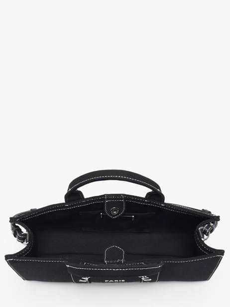 Sac East-west Rsg Magazine Karl lagerfeld Noir rsg B1W50014 vue secondaire 3