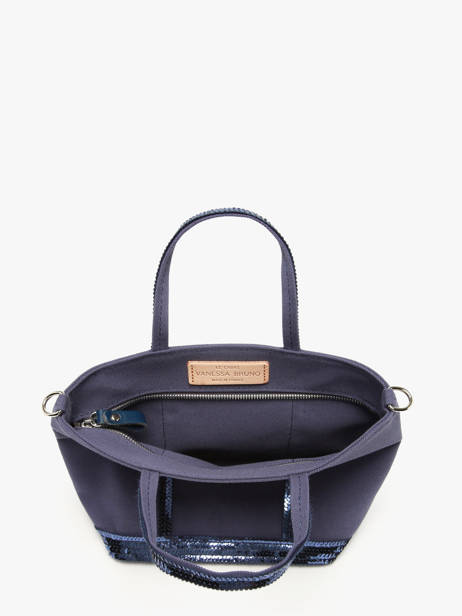 Crossbody Bag Baby Cabas Sequins Vanessa bruno Violet cabas 1V40410 other view 3