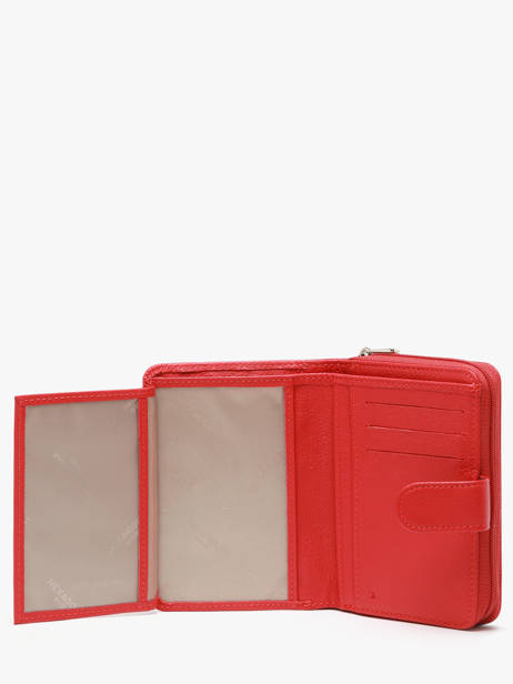 Wallet Confort Leather Hexagona Red confort 461063 other view 2