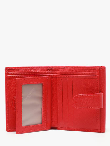 Wallet Confort Leather Hexagona Red confort 467468 other view 2