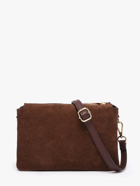 Shoulder Bag Velvet Caviar Leather Milano Brown velvet caviar VC24117 other view 4