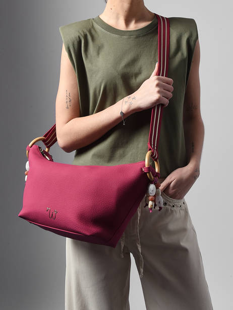 Shoulder Bag Camomille Pearl Woomen Pink camomille pearl WCAE03 other view 1