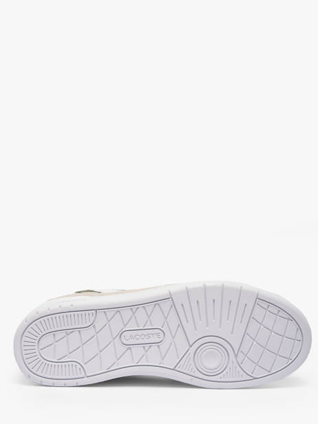 Sneakers En Cuir Lacoste Blanc men 1SMA0168 vue secondaire 5